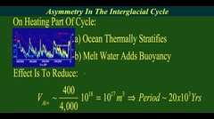 Ocean Stratifies During Heating Phase Making The Effective Ocean Smaller